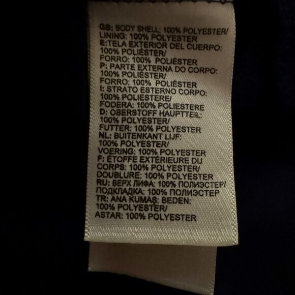 North Face Navy Blue Tekno Logo hoodie NWOT XL - Picture 10 of 11